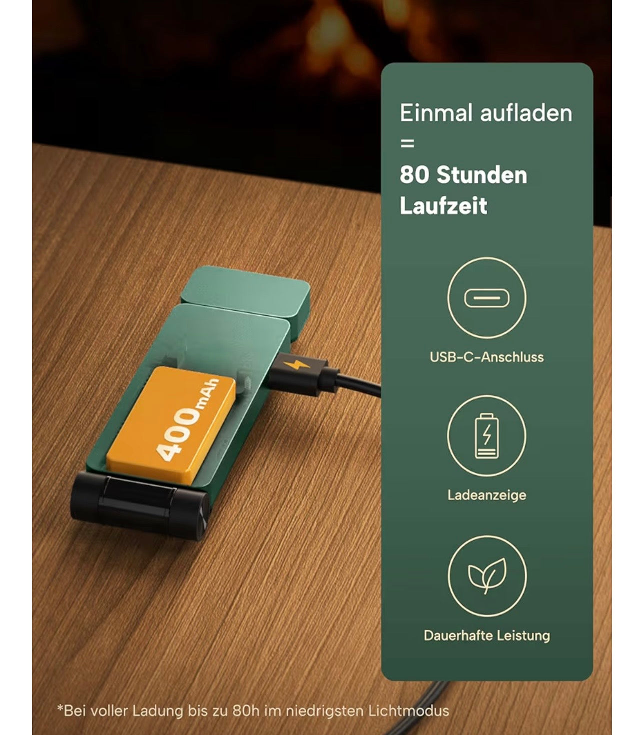 ReadGlow™ – Flexible LED Leselampe für Bücher, Bett & nächtliches Lesen
