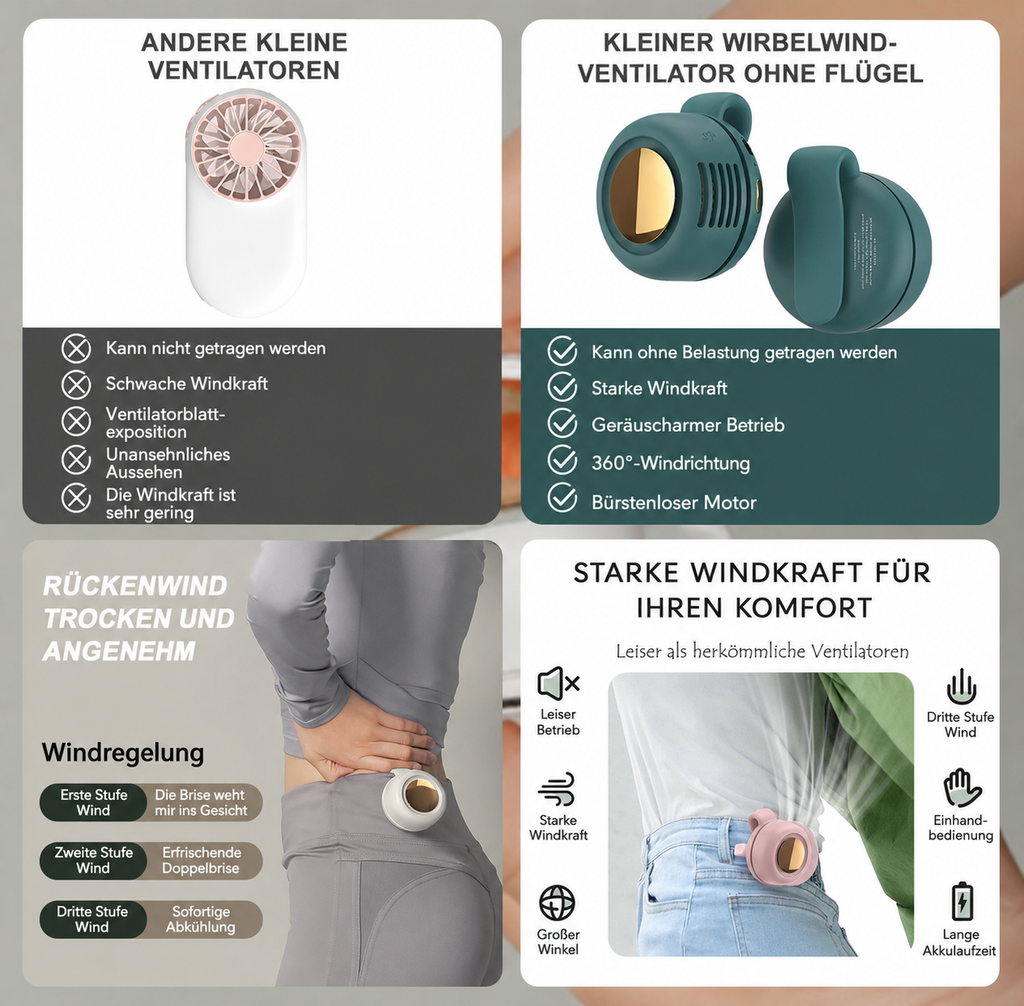 AirClip Pro – Die mobile Erfrischung für heiße Tage