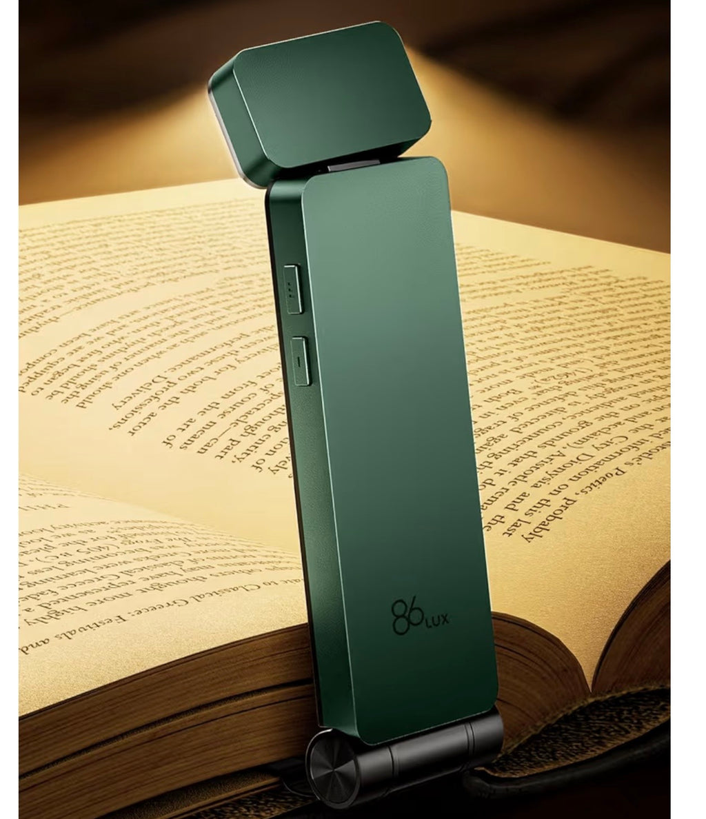 ReadGlow™ – Flexible LED Leselampe für Bücher, Bett & nächtliches Lesen