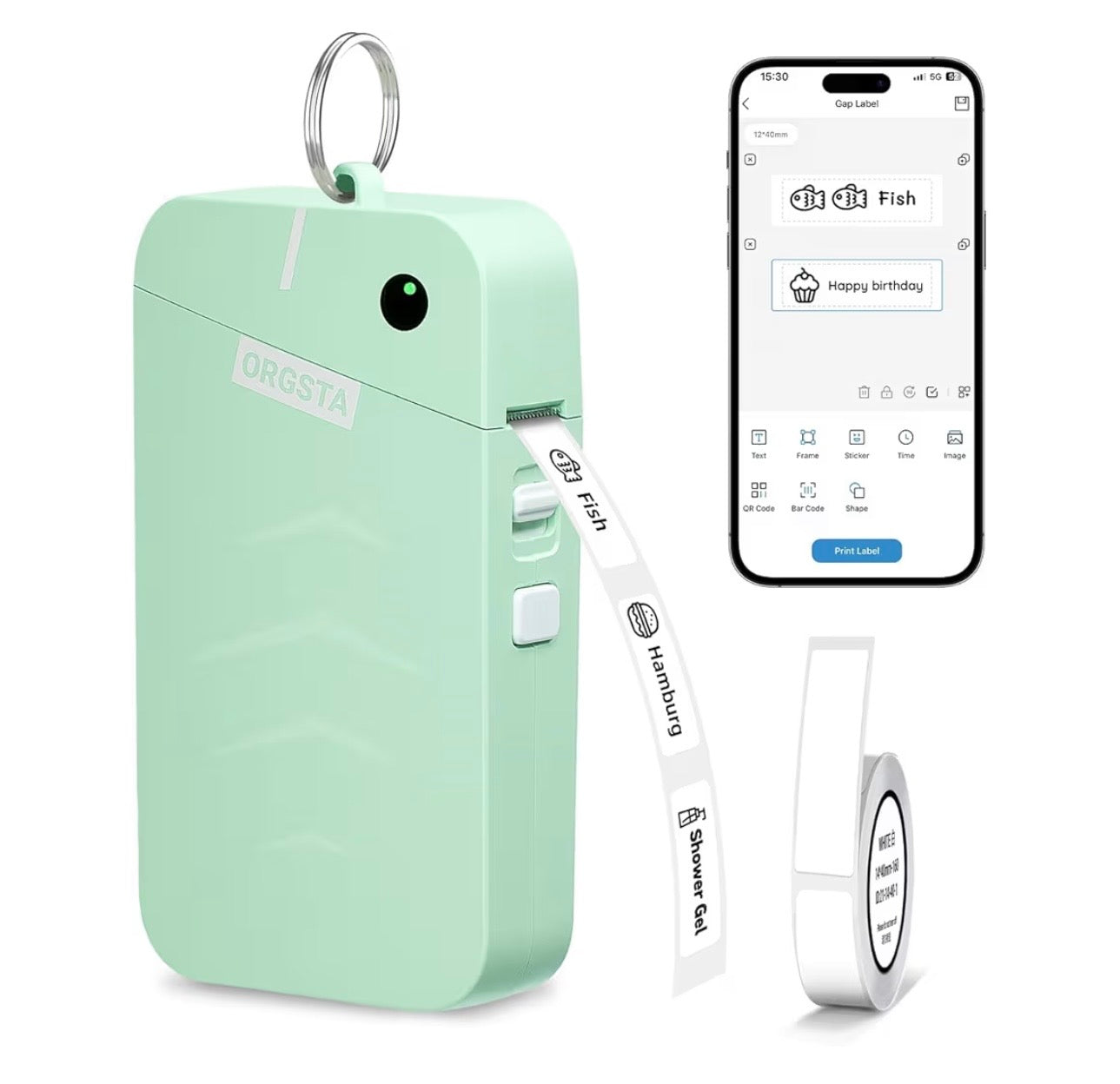 LabelPro™ – Kabelloser Mini Label Printer für Schule, Küche, Office & Reisen
