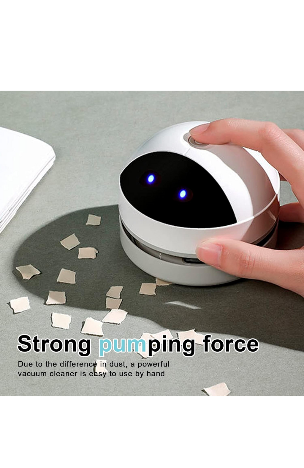 DeskVac™ – Aspirateur de table compact pour un setup gaming et de bureau impeccable