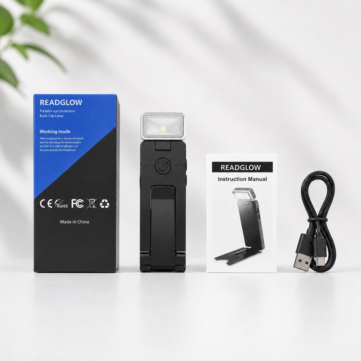 ReadGlow™ – Flexible LED Leselampe