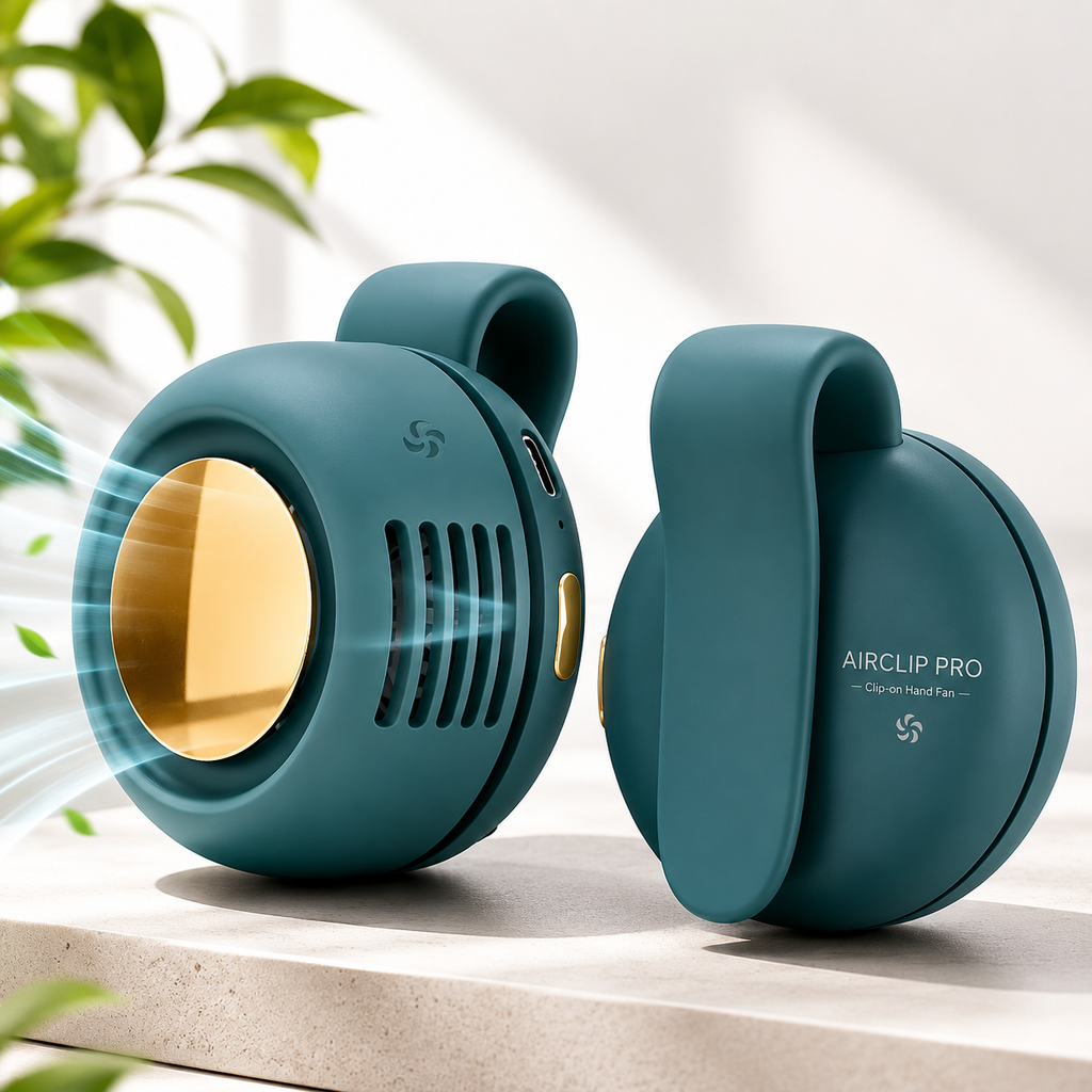 AirClip Pro – Die mobile Erfrischung für heiße Tage